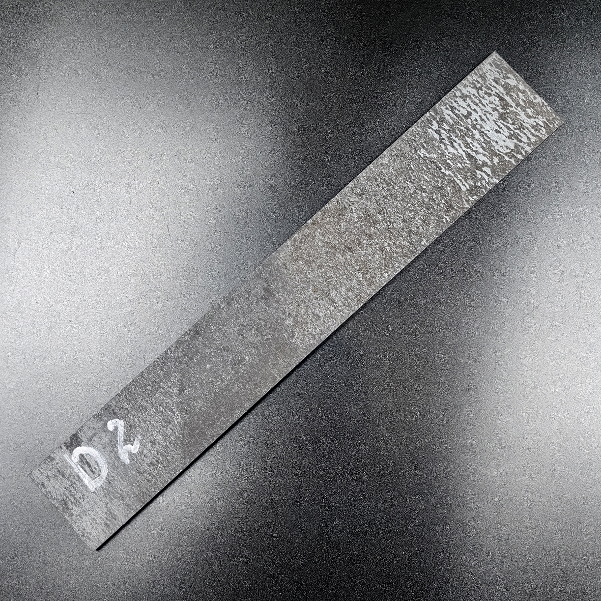 Заготовка для ножа из стали D-2 размеры: 200х30х4 мм